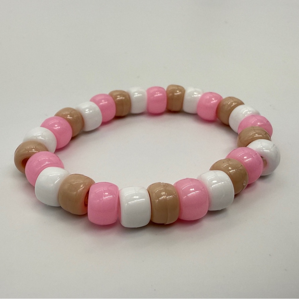 Napolean Ice Cream Theme Handmade Charm Bead Bracelet NWOT
